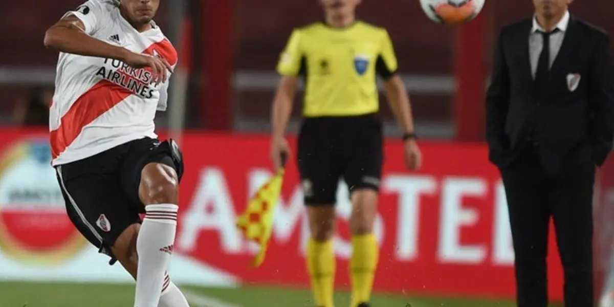 El defensor de River Plate no dudó en darle las gracias al Muñeco por cómo lo trató.