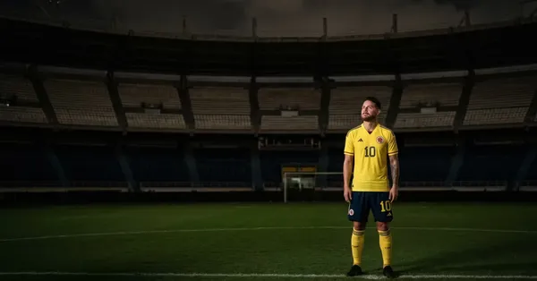 James Rodríguez se retiraría.