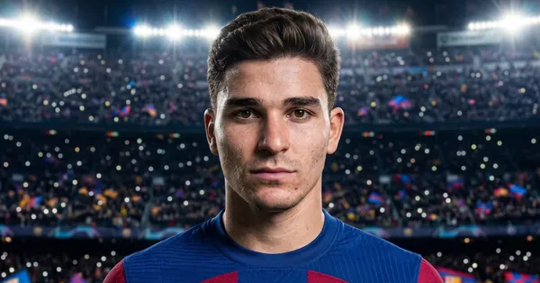 Julián Álvarez se refiere a su futuro.
