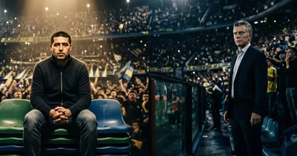 Riquelme manda mensaje político.