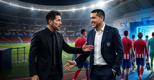 Riquelme apunta al Atleti.