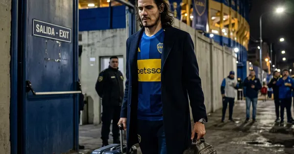Cavani complicado.
