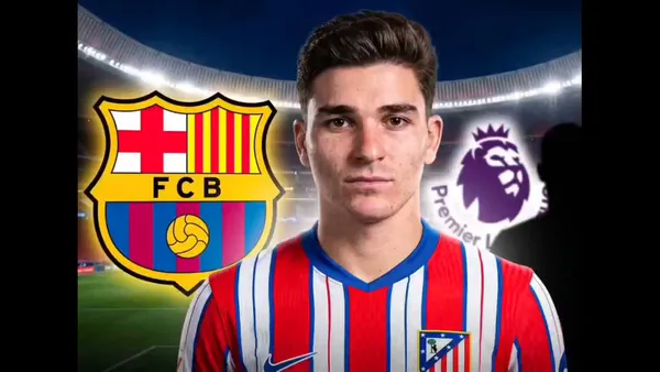 Barcelona pelea con equipos por Julián Álvarez.