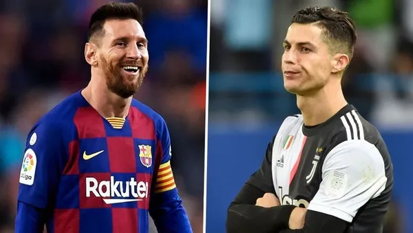 A pocos minutos de iniciar el encuentro entre Fútbol Club Barcelona y Juventus de Turín, Cristiano Ronaldo mandó una indirecta a Lionel Messi.