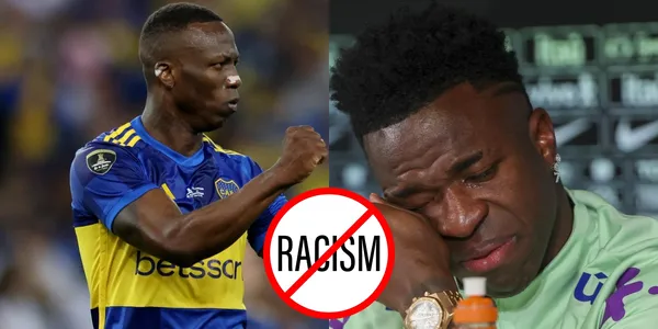 Advíncula y Vinicius.