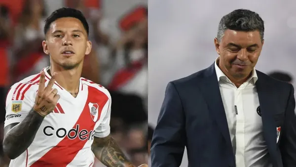 Al entrenador de River le consultaron por el estreno del delantero frente a Instituto