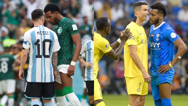 Ali Al-Bulayhi saltó a la fama por su cruce con Leo en el Mundial y tiempo después también tuvo un episodio con Cristiano.