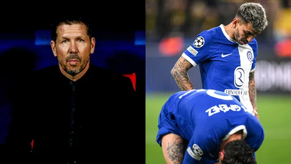 Ángel Correa triste por la eliminación de Atlético de Madrid