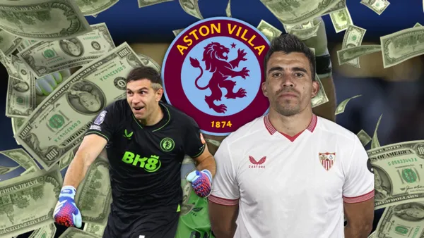 Aston Villa quiere juntar al Dibu Martínez con el 'Huevo' Acuña.