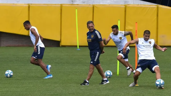 Boca Juniors se prepara para jugar el primer superclásico del año.
