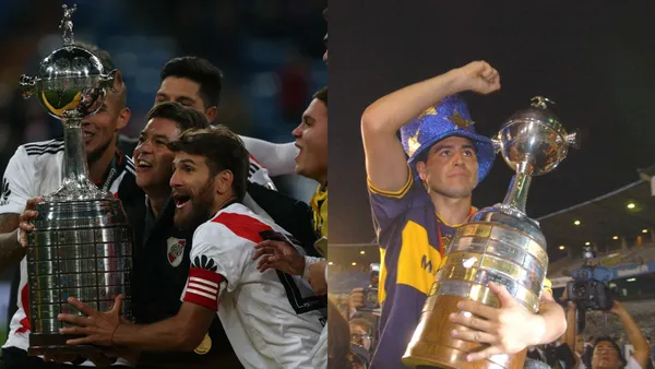 Boca y River con la Libertadores.