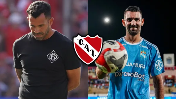 Carlos Tévez y Martín Cauteruccio.
