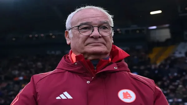 Claudio Ranieri, DT de la Roma