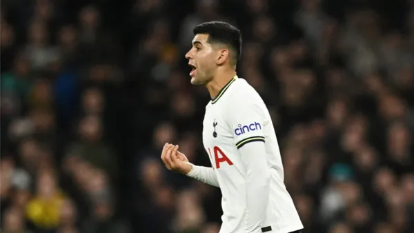 Cristian Romero, defensor del Tottenham Hotspur.