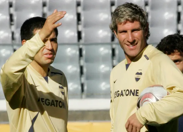 Cristian Traverso contó cómo era la mala relación entre ambos ídolos del Xeneize.