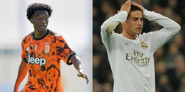 Cuadrado es gran figura en la Juventus y lo destaca el propio Andrea Pirlo, mientras que James no le pudo ganar la partida Zidane y tuvo que ser crack en el modesto Everton