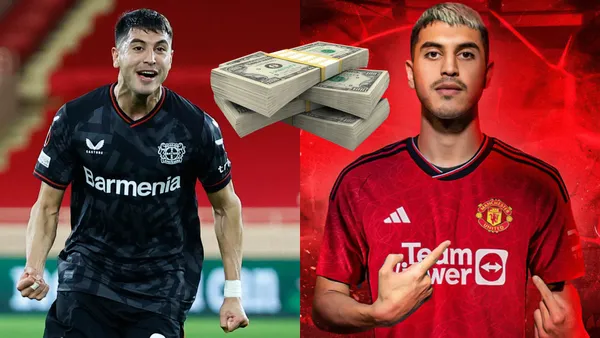 ¿Cuánto cobraría Exequiel Palacios en Manchester United?