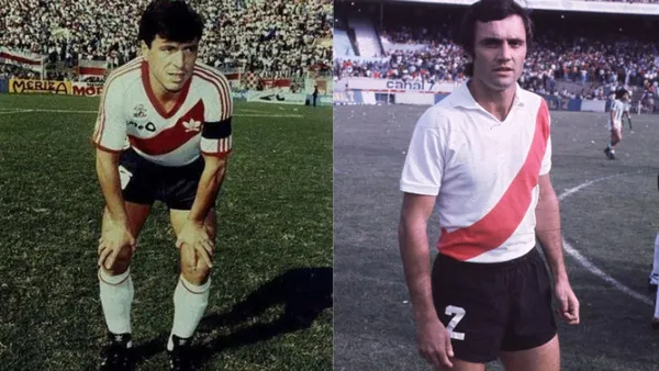 Daniel Passarella y Roberto Perfumo.