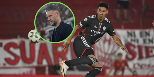 Daniel Zabala junto a Demichelis.