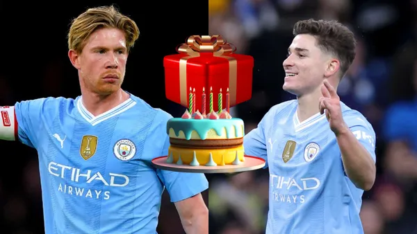De Bruyne le hizo un regalo inmejorable a Julián Álvarez