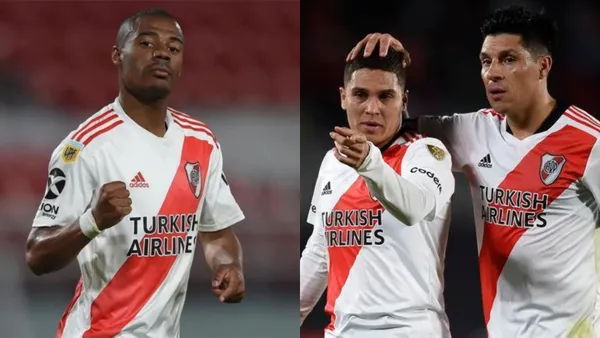 De La Cruz, Juanfer y Enzo Pérez