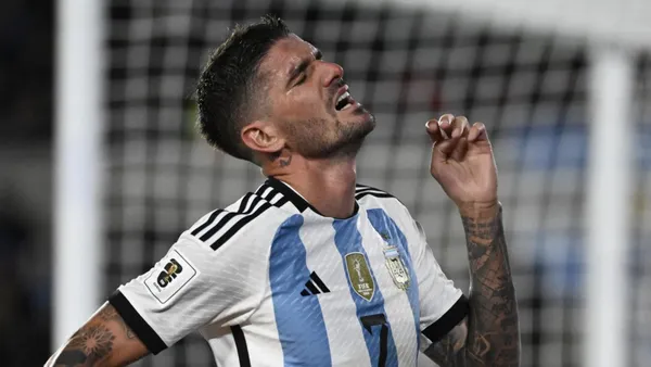 ¿De Paul pierde su lugar en la Selección Argentina?