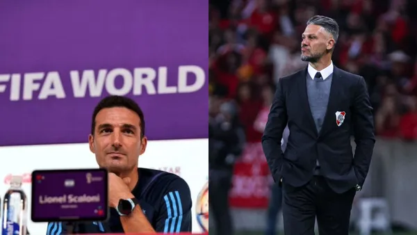 Demichelis en River y Scaloni en Argentina