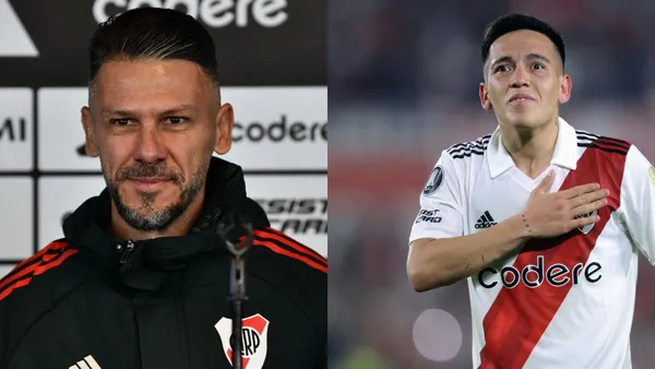 Demichelis y Barco en River