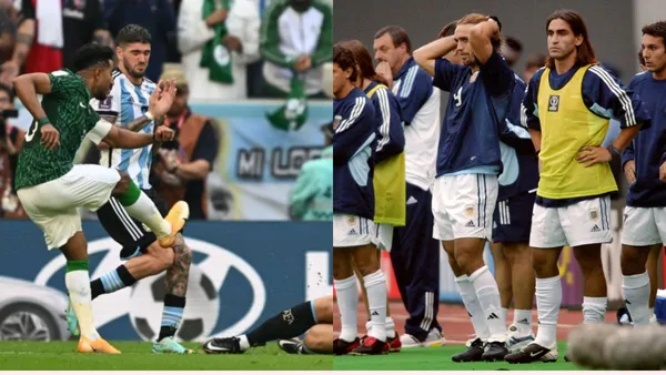 Derrotas de Argentina en Mundiales.