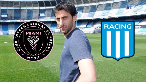 Diego Milito en el Cilindro de Avellaneda.