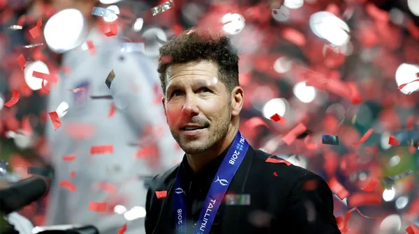 Diego Simeone logró un record absoluto de victorias en el Atlético de Madrid.