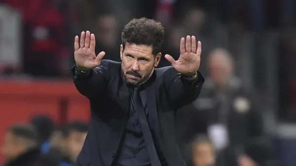 Diego Simeone registró un insólito récord en su goleada propinada por Bayern Múnich.