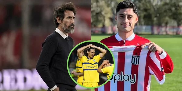 Domínguez, Cavani y Altamirano.