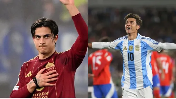 Dybala en Roma y Argentina.