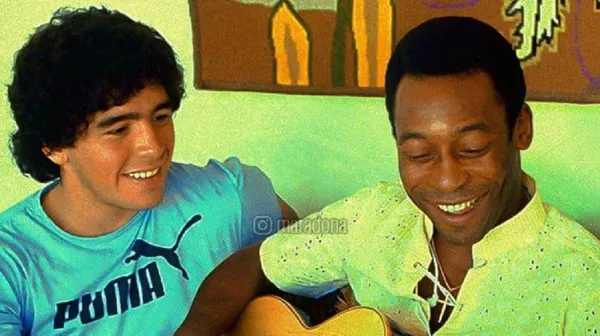 El astro brasileño recordó una conversación que solía tener con Pelusa.