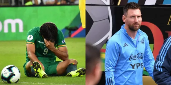 El capitán de la Verde reclamó por el apoyo a Lionel y Argentina en la previa, pero los hinchas no hicieron caso.