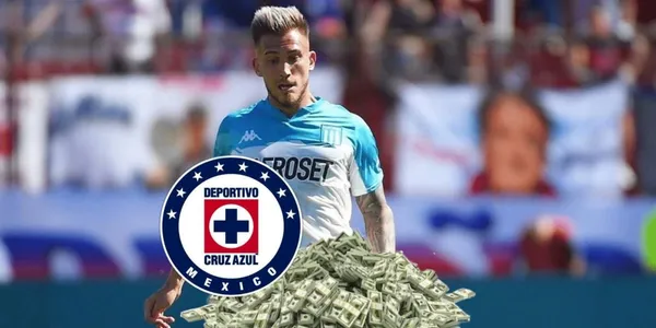 El defensor zurdo se fue de la Academia para jugar en el Cruz Azul del fútbol mexicano.