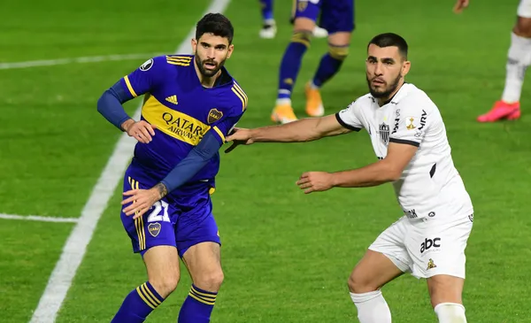 El exdelantero de Lanús anotó el único gol del triunfo ante Colón de Santa Fe.