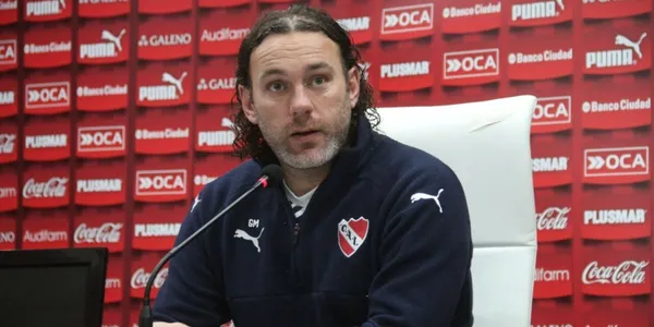 El exjugador del club de Avellaneda pasó como director técnico por el equipo donde es ídolo.