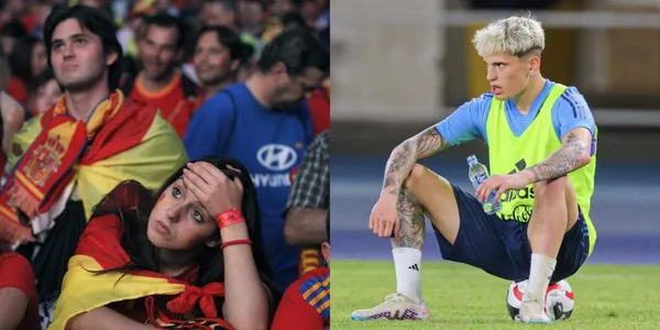 El extremo se entrenó con la Albiceleste en China y realizó un particular posteo en redes sociales.