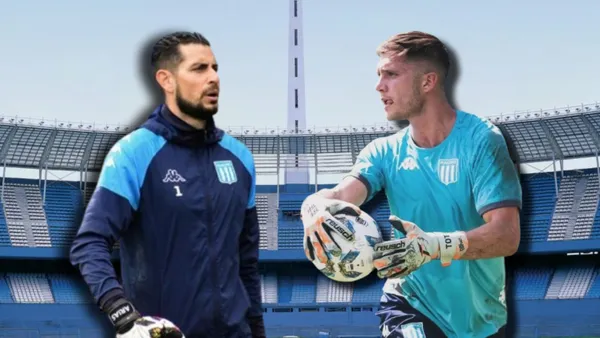 El flamante arquero de la "Academia" reveló lo que habló con el titular del equipo