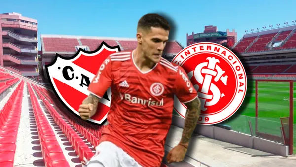 El jugador surgido del "Rojo" ya inició el año en el fútbol brasileño