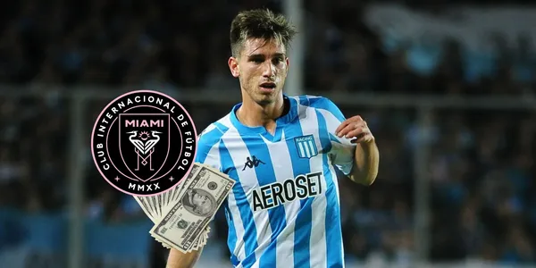 El lateral derecho de la Academia aparece en la órbita del equipo de Lionel Messi.