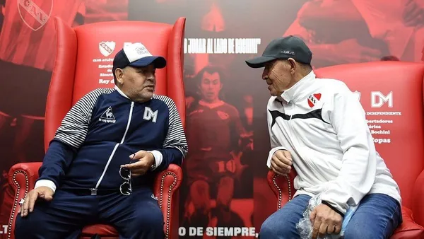 El máximo ídolo de Independiente de Avellaneda habló de Diego Maradona, quien lo tenía de ídolo.