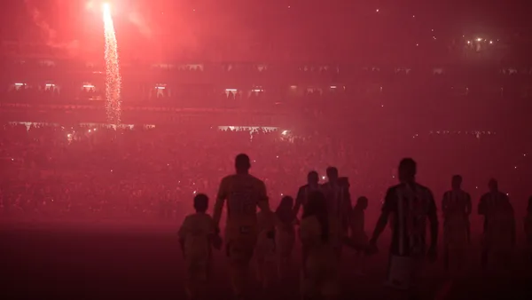 El Monumental fue un hervidero para Mineiro (Foto Baires).
