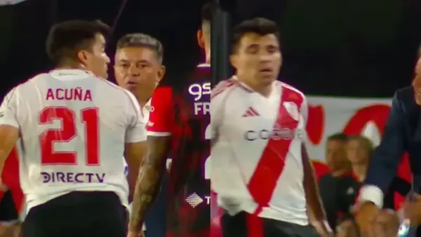 EL Muñeco y el Huevo tuvieron un tenso cruce en el partido