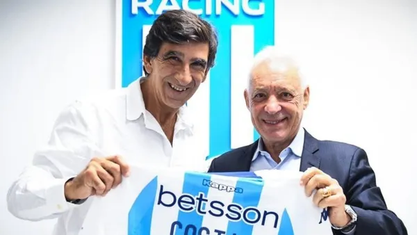 El nuevo entrenador de la "Academia" no se olvidó del presidente del club