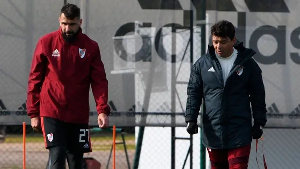 El Oso habló de varios temas, entre ellos la relación que tiene hoy en día con su ex entrenador en River.