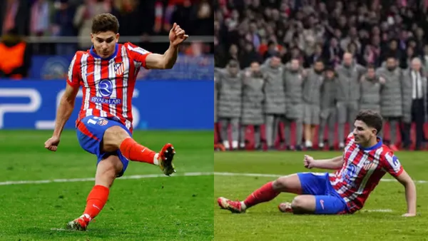 El penal anulado a Julián Álvarez.