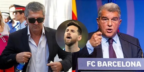 El presidente del Barcelona reveló la charla que tuvo con el padre de la Pulga.